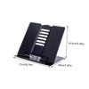 Homoyoyo 1pc Portable Reading Rack Boy Girl Music Stand Lightweight Book Holder Bookshelf Desk Hutch Dorm view 2