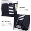 Homoyoyo 1pc Portable Reading Rack Boy Girl Music Stand Lightweight Book Holder Bookshelf Desk Hutch Dorm view 3