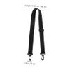 Angoily Adjustable Shoulder Strap for Poster Tubes Retractable Art Tube Carrier with Hook Clip Comfortable Backpack Style Design for Document Storage and view 2