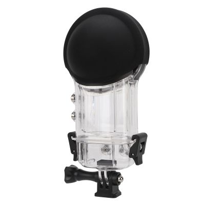 164ft Dive Case for X4 Action Camera, Housing Kit, Symmetrical Lock Catch, 360 Full Invisibility, Quick Release Adapter and 1/4 Inch Interface