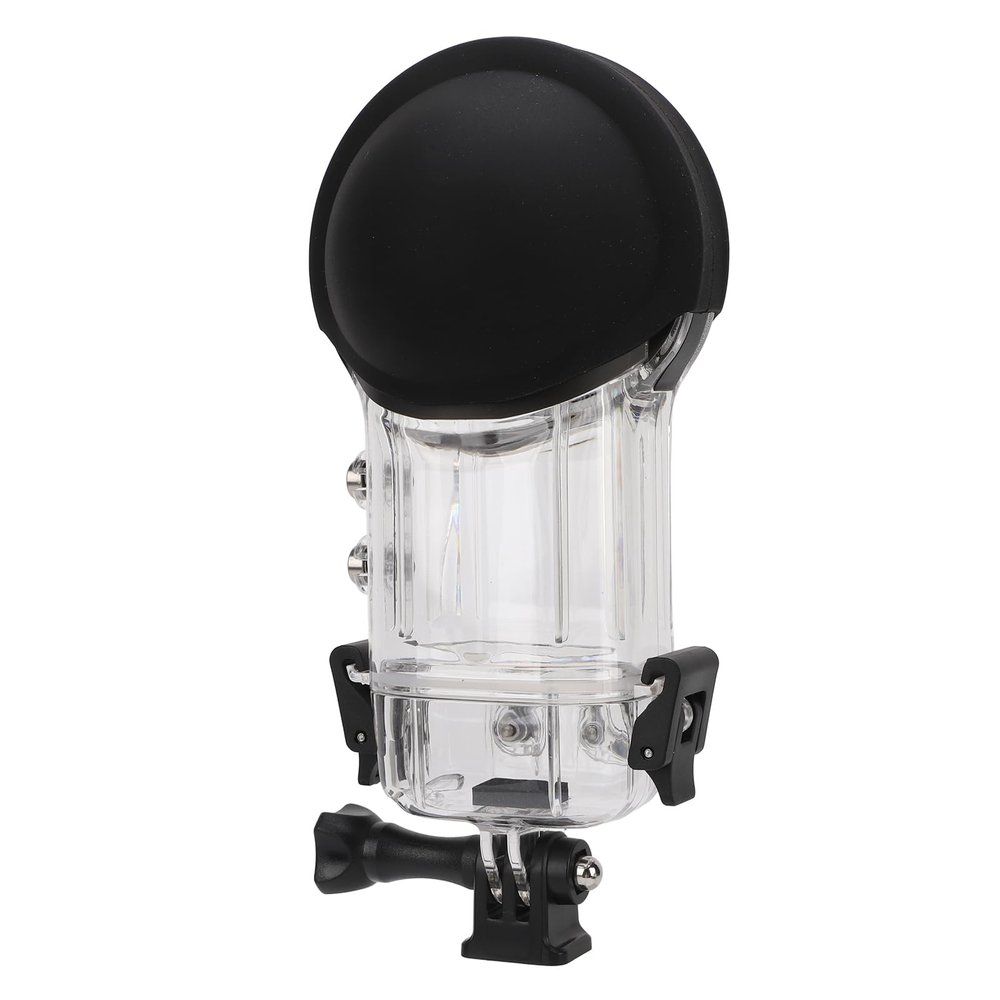 164ft Dive Case for X4 Action Camera, Housing Kit, Symmetrical Lock Catch, 360 Full Invisibility, Quick Release Adapter and 1/4 Inch Interface