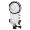 164ft Dive Case for X4 Action Camera, Housing Kit, Symmetrical Lock Catch, 360 Full Invisibility, Quick Release Adapter and 1/4 Inch Interface view 3