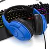 Bulk 96-Pack Headphones with Boom Microphone  Wired Over-Ear Headset with 3.5mm Plug for Classroom, School, Remote Learning, Office Use  Durable, Adjustable  Black, Red, Blue view 2