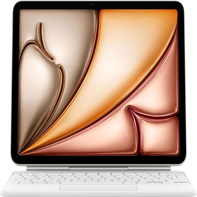 Apple iPad Magic Keyboard Case for iPad Air 11-inch (QWERTY English) White (Renewed)