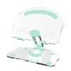Mtlavishness Tablet Stand Holder 360 Degree Rotating Liftable Folding Acrylic Transparent Desktop Tablet Holder Ideal for Home Office Use Made of Excellent Acrylic Material with (Green) view 3