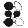 CVUTOVO 3pcs Rubber Binocular Caps Set Telescopic Lens Cover Eyepiece Guard for Hunting view 1