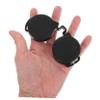 CVUTOVO 3pcs Rubber Binocular Caps Set Telescopic Lens Cover Eyepiece Guard for Hunting view 3