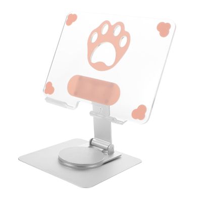 BESTOYARD Adjustable Tablet Stand Holder Foldable and Portable Support for Travel Use Multi-Angle Viewing and Sturdy Design Compatible All Tablets