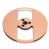 CHEOTIME Empty Tape Reel, 7 Inch Aluminum Alloy Open Reel Sound Tape Empty Reel with 2 Holes for 1/4 Inch Reel to Reel Tape Players Recording Deck (Golden) view 1
