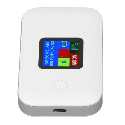 4G LTE Modem, Portable Travel Hotspot for Mobile Phones Laptops Tablets, Supports 10 Devices Connection, Powered by USB, for Phone Tablet Laptop TV