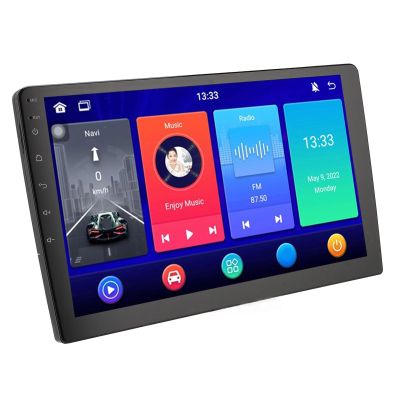 Car Stereo for, Double Din 10.1 Inch Wi Fi Touch Screen Car Radio for Car Audio Receivers, 10.1 Inch Touchscreen Bluetooth 5.3 Car Play for Android Auto