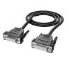 YWZBQL Wen ST 5M DB15 Male to Male Cable Cord Black M/M Cable 26AWG Copper D-SUB15PIN Connector 20feet /6M Computer Cables & Connectors(10M,Female to Female) view 1