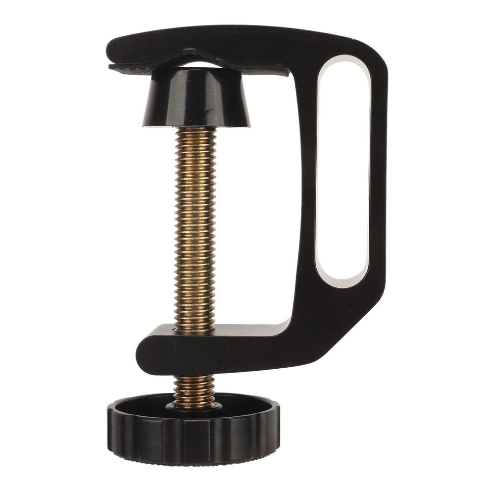 Universal C Clamp, Adjustable Aluminum Alloy Clamp for Desktop, Desktop Mount Holder, Photography C Clamp, 1/4 and 3/8 Thread Hole for Tables Desk Mount