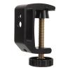 Universal C Clamp, Adjustable Aluminum Alloy Clamp for Desktop, Desktop Mount Holder, Photography C Clamp, 1/4 and 3/8 Thread Hole for Tables Desk Mount view 2