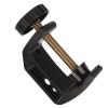 Universal C Clamp, Adjustable Aluminum Alloy Clamp for Desktop, Desktop Mount Holder, Photography C Clamp, 1/4 and 3/8 Thread Hole for Tables Desk Mount view 3