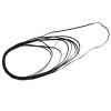 10 Pcs Recorder Rubber Belts, DVD Rubber Belts, Cassette Recorder Repair Maintenance Mix Cassette Rubber Belts for Record Players, CD DVD Players view 2