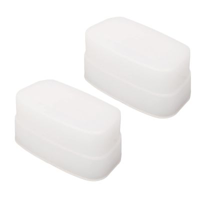 2Pcs Diffuser for 320EX Flash,Bounce Dome Diffuser for Digital Camera Flash,Portable Camera Flash Diffuser for Weddings,Portraits,Outdoor Activities,Product Display,Etc.White
