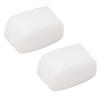 2Pcs Diffuser for 320EX Flash,Bounce Dome Diffuser for Digital Camera Flash,Portable Camera Flash Diffuser for Weddings,Portraits,Outdoor Activities,Product Display,Etc.White view 3