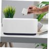 DIYEAH Cable Management Box White Cord Organizer for Desk Office Study Living Room view 3