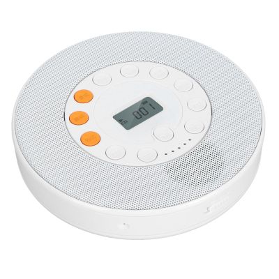 Portable CD Player, Rechargeable Portable CD Player with Built in Speaker, Anti Skip Function, CD to USB Recording, Support CD CD  RW MP3, for Home Car Travel