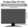 27 Inch Computer Private Screen Filter, Anti Blue Light 16:9 Widescreen Filter, Removable Hanging Screen Protector Film, Protects from Spying Eyes view 3