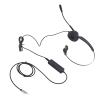 ASHATA Phone Headsets for Office Phones Wired Headset with Noise Cancelling Microphone, Single Ear Office VoIP Headset for PC Laptop Tablet Support USB C to USB 3.5mm Connector view 2