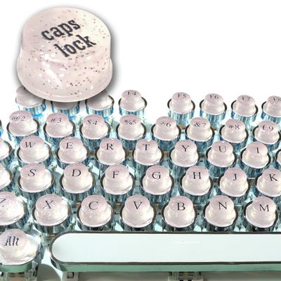 128 Pcs Keyboard Keys Gap Expander for Long Nails Typing and Gaming, Full Self-Adhesive Symbolic and Alphanumeric Silicone Keys for Keyboards and Laptops (Cylinder-Pink)