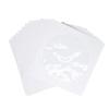 Holibanna 100pcs Cd Paper Storage Bags Transparent Window Dvd Organizer for Home Cinema Portable White Case for Access and Transport view 1