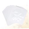 Holibanna 100pcs Cd Paper Storage Bags Transparent Window Dvd Organizer for Home Cinema Portable White Case for Access and Transport view 3