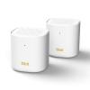 DBIT AX3000 WiFi 6 Mesh Wi-Fi System | 4,500 Sq Ft Coverage & 150 Devices | Dual-Band, Seamless Roaming, Parental Controls | Replaces Wireless Router and Extender | 2 Gigabit Ports Per Unit (2-Pack) view 1