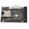 Acouto IDE SD Adapter to Card SD 3.5in IDE SDSDHCSDXCMMC Memory Card to 40Pin Male Adapter - Interface for Data Transfer and Backup on Older Devices Compatible with view 3