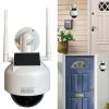 Dome Simulation Fake Security CCTV Camera Simulation Monitors with LED Blinking Light Outdoor Indoor view 2
