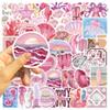 100PCS Ocean Beach Aesthetics Stickers,Waterproof Decals for Bumper Water Bottles Laptops Computer Skateboard Scrapbooking view 2