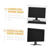 Happyyami Computer Monitor Cover Stretchy Protective Case Screen Cover Dustproof Laptop Case view 2