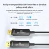 Buacoz Fiber Optic DisplayPort Cable 8K@144Hz 1.4 25M/82FT - 32.4Gbps HBR3, 4K@240Hz, HDR, Zero Latency, Gaming-Grade Ultra HD Video Cord for PC, Monitor, Projector view 3
