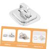 LAPYAPPE Fit Laptop Lock Desk Mount Security Plate Keyed Cable Lock Anchor for Safety view 3