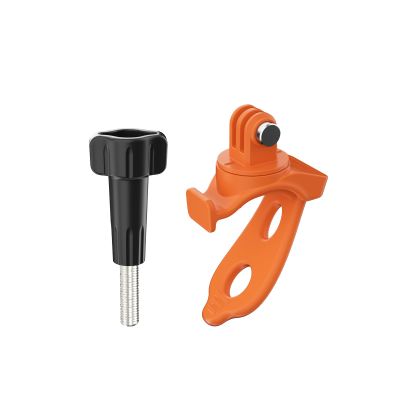 ABZEKH Drone Accessories Universal Flexible Strap Bracket for DJI Pocket 3/Action 5 Pro/Ace Pro 2 for 13 Action Camera Accessories(Orange)