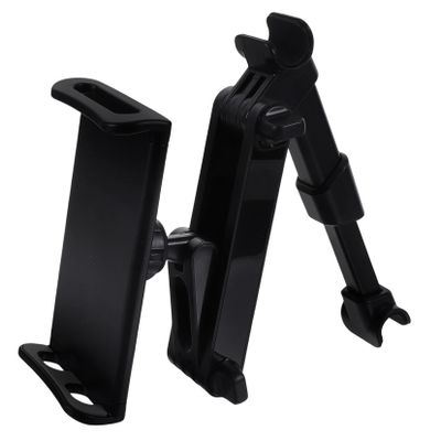 POPETPOP Adjustable Car Headrest Tablet Holder Rotatable Mount for Phones Tablets Sturdy Easy Installation Compatible with Vehicles