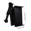 POPETPOP Adjustable Car Headrest Tablet Holder Rotatable Mount for Phones Tablets Sturdy Easy Installation Compatible with Vehicles view 2