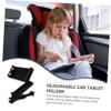 POPETPOP Adjustable Car Headrest Tablet Holder Rotatable Mount for Phones Tablets Sturdy Easy Installation Compatible with Vehicles view 3