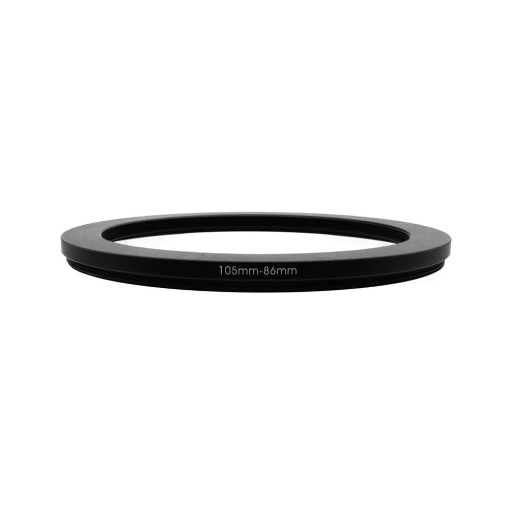 105-77/82/86/95mm Step Down Filter Ring Adapter for Camera ND/UV/CPL (105-86mm)