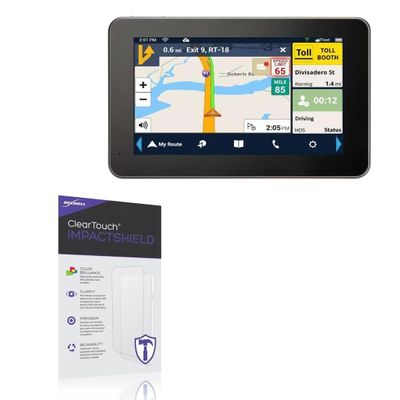 BoxWave Screen Protector Compatible with Magellan RoadMate Commercial RC9496T-LMB - ClearTouch ImpactShield (2-Pack), Impenetrable Screen Protector Flexible Film
