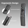 (1+1+1 Pack) Universal Replacement Voice Remote Control Fit Samsung TV with Green Soft Protective Silicone Cover & Mount Holder Compatible with Samsung LCD LED HDTV 3D Smart TVs Models view 4