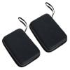 BRIGHTFUFU 2pcs Hard Disk Storage Bag Sturdy Zipper Organizer Pouch for Digital Accessories Waterproof Electronics Organizer Case for Cables and Chargers Travel Essentials view 1