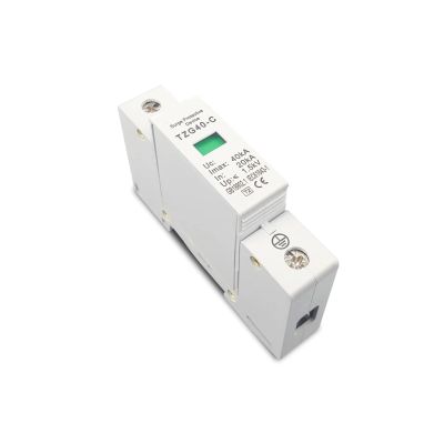 PYKFVTGL AC SPD 1P 275V 385V House Surge Protector Protection Protective Low-Voltage Arrester Device 20KA 40KA 60KA(275V,20-40KA)