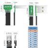 ESTCNK 90 Degree Right Angled USB to USB 5Pin Cable with 8 Length Option Efficient Charging Supports 480Mbps Data Transfer view 3