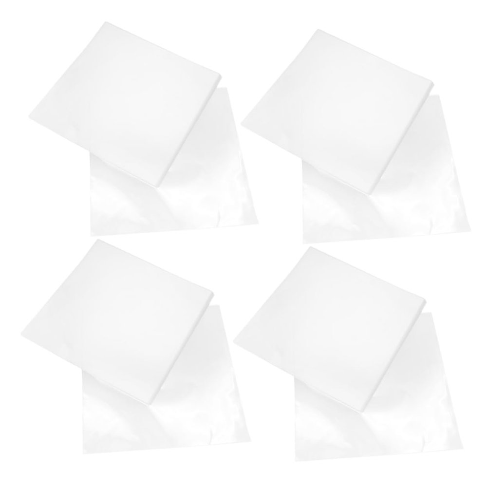 Cabilock 25pcs Vinyl Record Outer Sleeves Transparent Self-Adhesive Vinyl Record for Standard Albums for Storing and Displaying