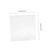 Cabilock 25pcs Vinyl Record Outer Sleeves Transparent Self-Adhesive Vinyl Record for Standard Albums for Storing and Displaying view 2