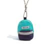 Compatible with ASUS ROG Cetra Wireless Bluetooth Earphone Protective case, Brand Small Card Bag, Casual Zipper Canvas Small Hanging Bag (Double Spelling Purple Blue) view 1