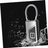 DIYEAH Lock Padlock Smart Outdoor Padlock Fingerprint Lock Box Door Handle USB Rechargeable Easy to Add Delete Fingerprint view 2